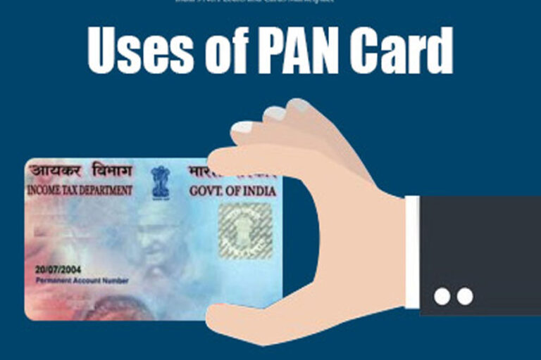 Pan Card Uses