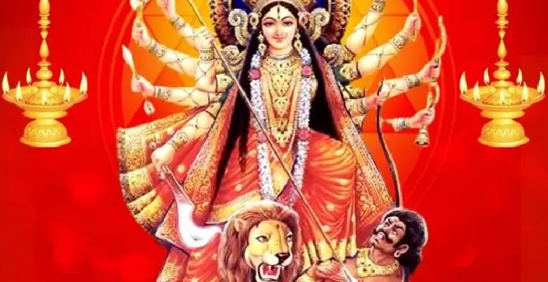 maa durga ko kase prsnn kiya jata hai 